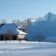 Illustration for article titled A Man Made an Ice Castle Bigger Than His House